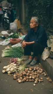 Vietnamese Street Trading: Rural Life and Traditions