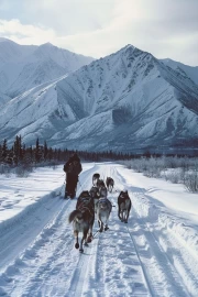 Dog Sledding in the Alaskan Snow: The Greatness of the US Nature