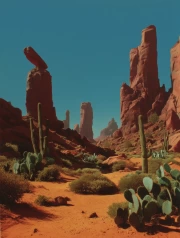 The Majesty of Arizona's Red Rocks: Cacti of the American West