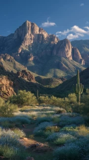 The Majesty of Arizona Mountains and Deserts: Wild Beauty of the USA