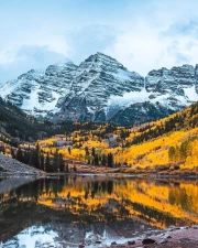 Autumn Grandeur of the Colorado Mountains, USA