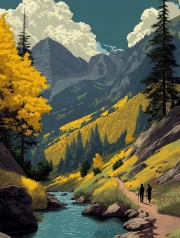 Colorado Fall Trail: The Greatness of Nature in the USA