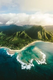 Tropical Waves and Mountains of Hawaii: Spirit of the United States