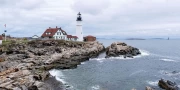 Maine Lighthouse: Winds and Nature's Charm in the USA