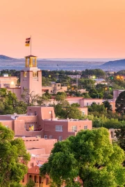 Sunset Charm of New Mexico: Landscape of the American Southwest