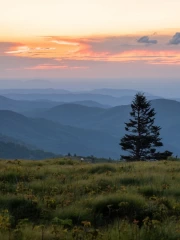 Magical North Carolina Sunset: Rolling Hills of the USA
