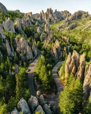South Dakota: Stone Towers and Winding Roads USA
