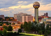 Modern Charm of Southern Architecture: Cityscape of Tennessee, USA