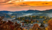 Autumn Hills and Urban Comfort: Tennessee, USA