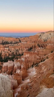 Sunset over Utah Canyons: The Greatness of Nature in the USA