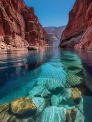 Turquoise Waters and Canyons of Utah: The U.S. Open Spaces