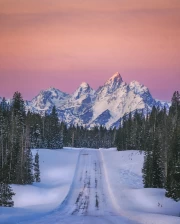 Wyoming Winter Peaks: The Cozy Tranquility of the USA