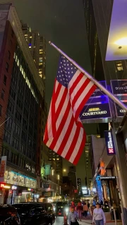 Evening City: Under the Banner of the USA