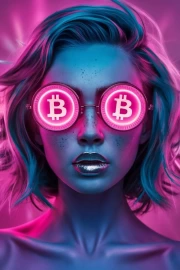 Neon Magic of Cryptocurrency: Digital Audacity