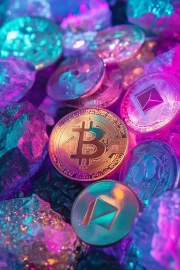 Digital Space: The World of Bitcoin and Ether