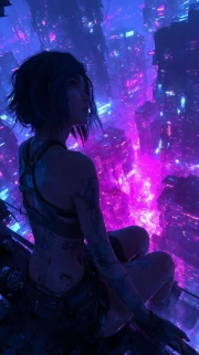 Neon City: Cyberpunk Future