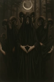 Secrets of the Crescent Forest: Dark Elegance Dark Academia