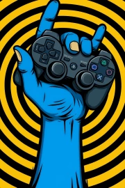 Emotional Explosion: Gamepad in Color