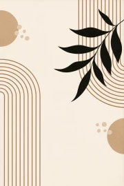 Elegant Geometry of Nature: Stylish Decor for Interior