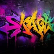 Graffiti Energy: Explosion of Color and Lines