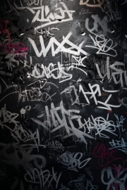 Vibrant Rhythms of the Streets: Graffiti Energy