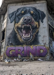 Rage Graffiti: Aggressive Image