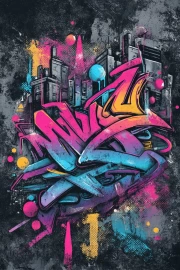 Urban Dreams: Graffiti Dynamics