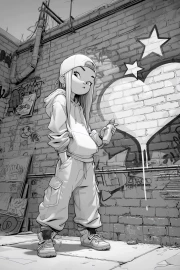 Graffiti: Freedom of the Young Creator in the Metropolis