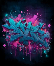 Vortex of Color: Graffiti Energy