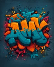 Explosion of Colors: Graffiti Dynamics