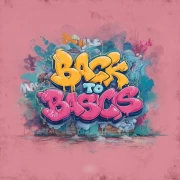 Vibrant Graffiti Explosion: Energy of Colors and Fonts