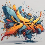 Color Explosion: Dynamic Graffiti for Your Walls