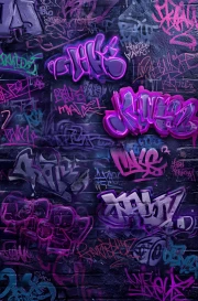 Vibrant Urban Spirit: Graffiti on the Walls