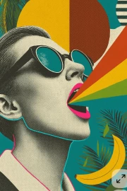 Banana Geometry: A Color Explosion for Hipsters