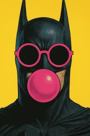 Batman in Pink Glasses: A Humorous Look