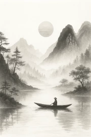 Japanese Silence: The Tranquility of Water and Nature