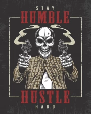 Skull and Revolvers: Symbol of Humility and Perseverance for Man Cave