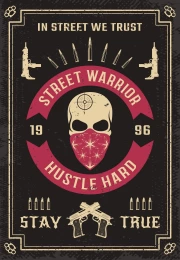 Street Warrior: Brutal Accent for Man Cave