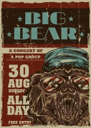 Brutal Bear: Retro Energy for Man Cave