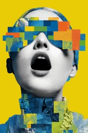 Explosion of Emotions: Vivid Maximalist Masterpiece