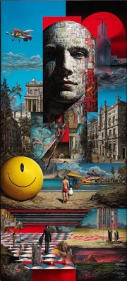 Kaleidoscope of Emotions: Maximalist Explosion of Colors