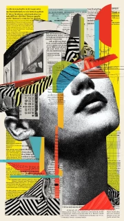 Maxim Energy: Bold Lines and Vibrant Colors