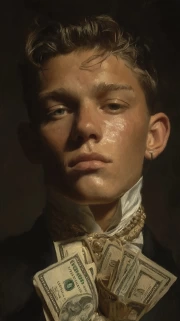 The Elegant Glitter of Success: Money and Luxury