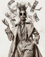 Queen of Style and Soaring Money: Financial Chic