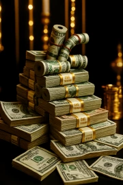 Pyramid of Wealth: Dollars and Chic