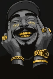 Mysterious Smile of Gold: Elegance and Style in Your Space