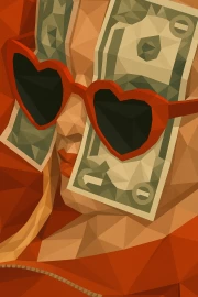 Glamour Glitter: Style and Money in Polygonal Design