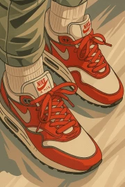 Brightness and Movement: Nike Air Max for Stylish Interiors