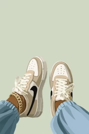 Dynamics of Style: Iconic Nike Sneakers