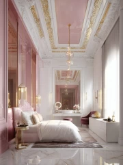 Pink Symphony: Architectural Chic and Interior Harmony